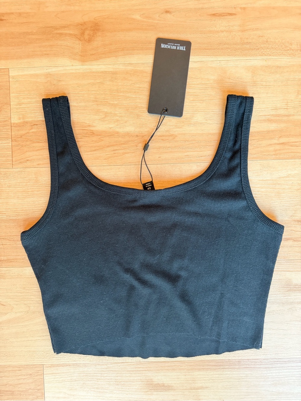 True Religion Crystal Ribbed Tank Top - Picture 4 of 4